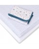 Baby Elegance Bedding Set 4pc Crib Sea