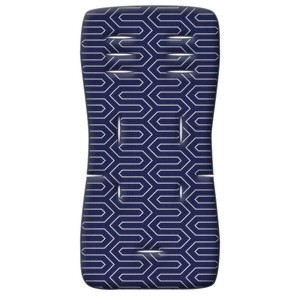 Greco Strom Pushchair Liner Memory Foam Blue Maze Greco Strom Pushchair Liner Memory Foam Blue Maze