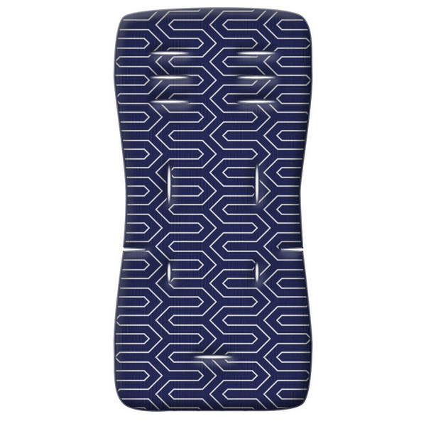 Greco Strom Pushchair Liner Memory Foam Blue Maze Greco Strom Pushchair Liner Memory Foam Blue Maze