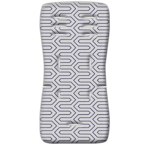 Greco Strom Pushchair Liner Memory Foam Grey Maze Greco Strom Pushchair Liner Memory Foam Grey Maze