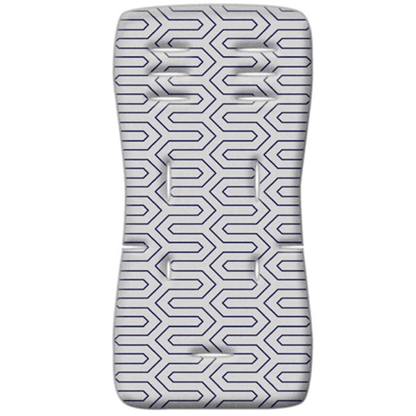 Greco Strom Pushchair Liner Memory Foam Grey Maze Greco Strom Pushchair Liner Memory Foam Grey Maze