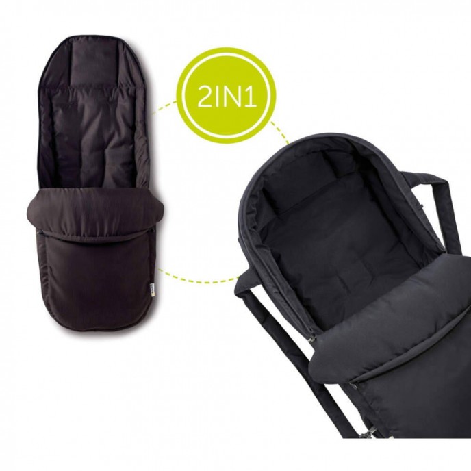 Hauck 2 in 1 Carrycot and Footcover Hauck 2 in 1 Carrycot and Footcover