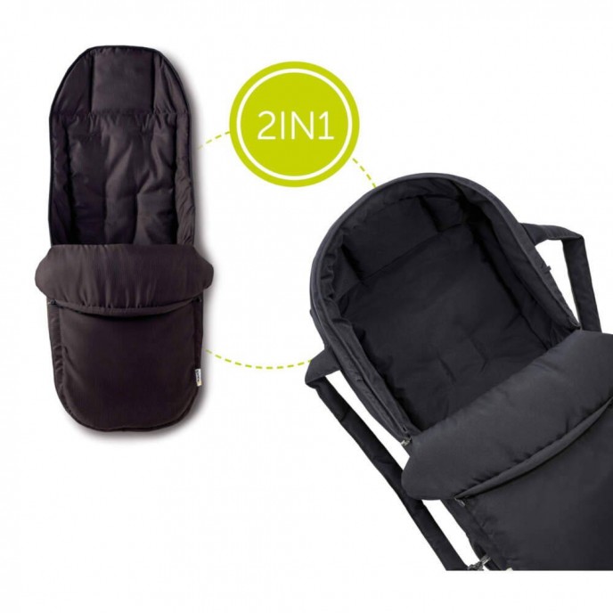 Hauck 2 in 1 Carrycot and Footcover