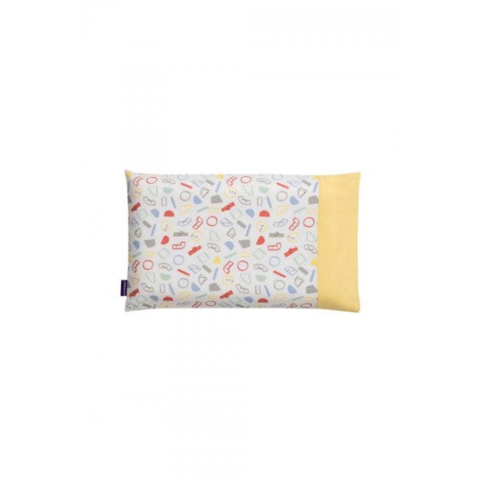 Clevama Pillow Case 40x26cm Grey/Yellow