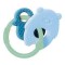 Nattou Silicon Teether Bear and Duck Green