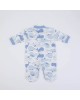 Babygrow Organic Cotton Blue Whale 1m