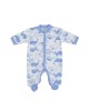 Babygrow Organic Cotton Blue Whale 1m