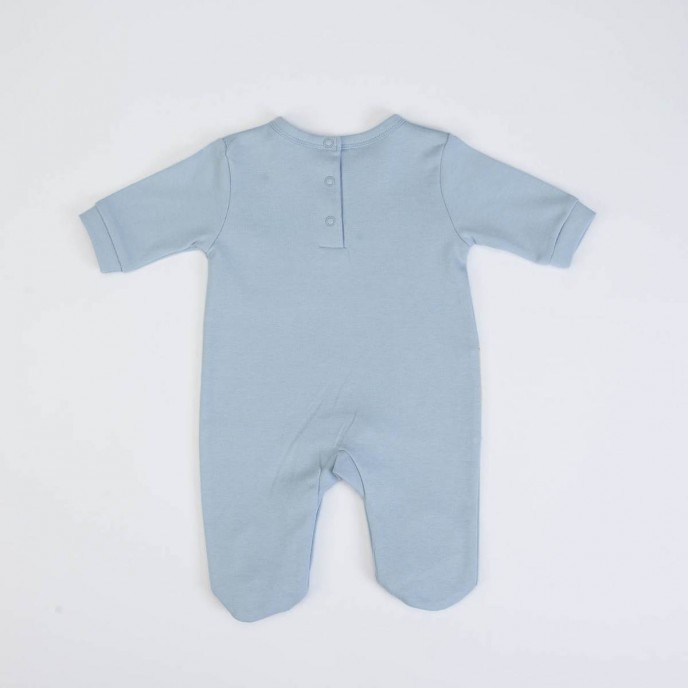 Babygrow Organic Cotton Funny Safari Blue 1m