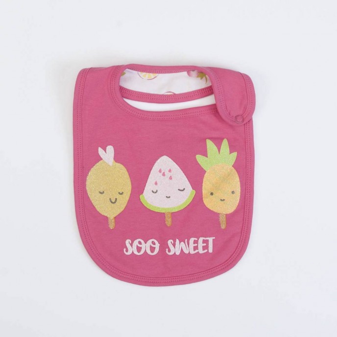 Newborn Set Organic Cotton 3pc Pink So Sweet 0m Newborn Set Organic Cotton 3pc Pink So Sweet 0m