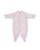 Babygrow Cotton Pink Elephants 0m