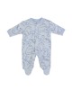 Babygrow Organic Cotton Padded Blue Dino 0m