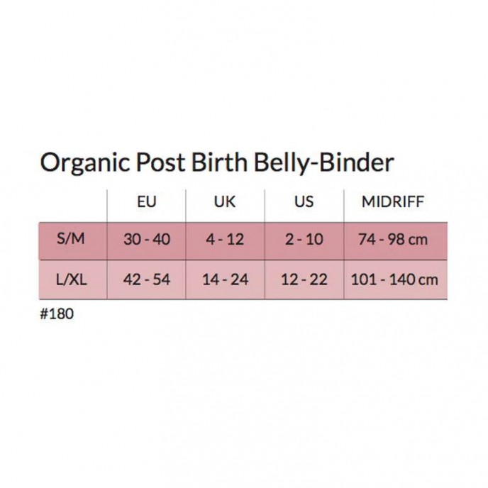 Carriwell Post-birth Belly Binder Black L/XL