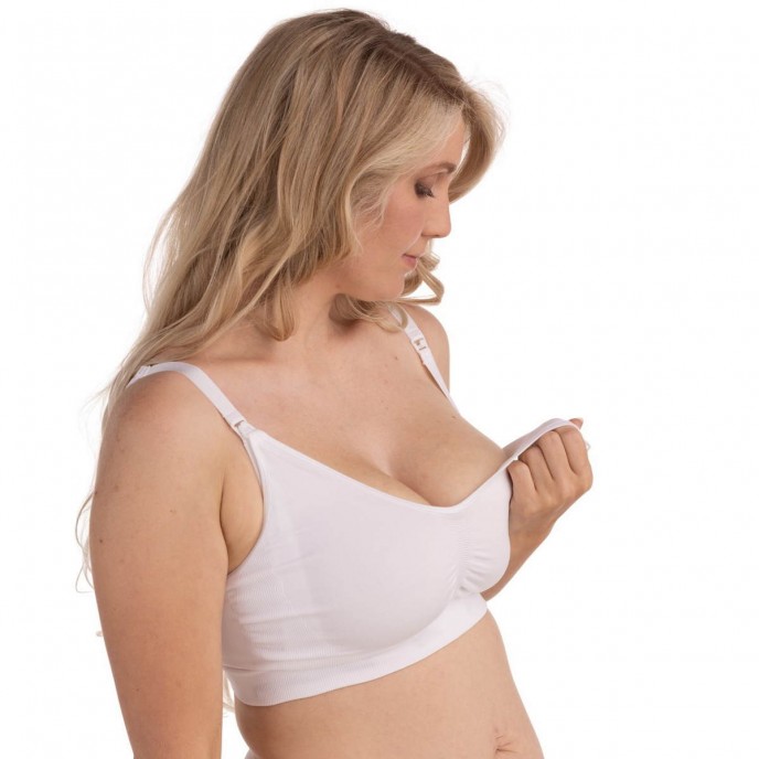 Carriwell Nursing Bra Original White Small