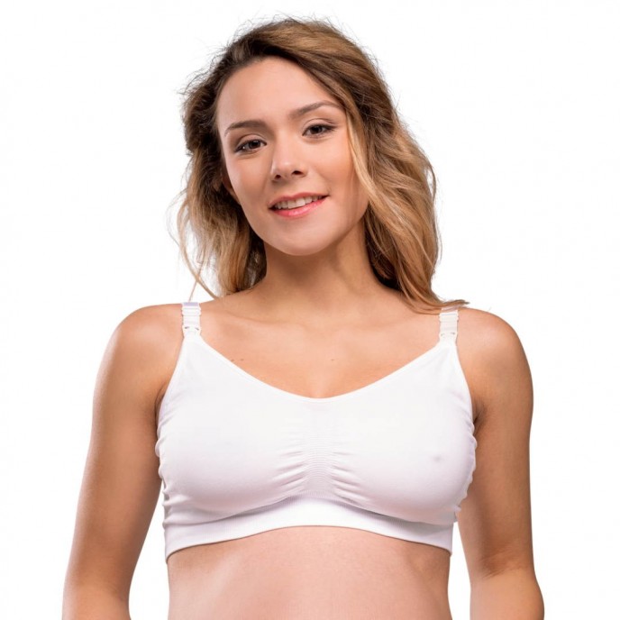 Carriwell Nursing Bra Original White Small