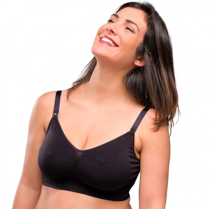 Carriwell Nursing Bra Original Black Medium