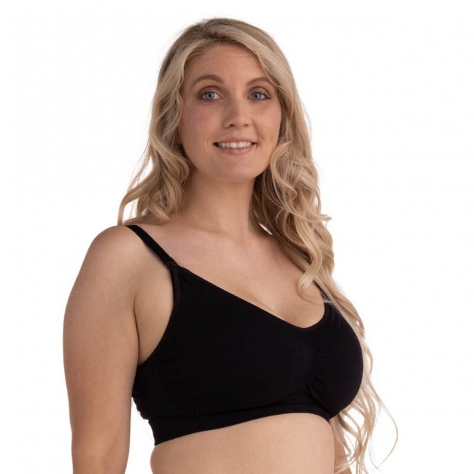 Carriwell Nursing Bra Original Black Medium