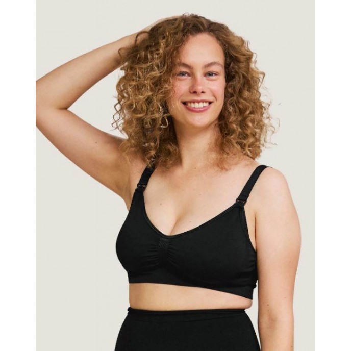 Carriwell Nursing Bra Original Black Xlarge Carriwell Nursing Bra Original Black Xlarge