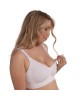 Carriwell Nursing Bra with Carri-Gel White Medium