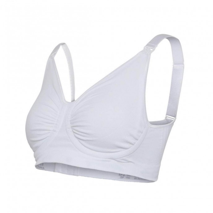 Carriwell Nursing Bra with Carri-Gel White Medium