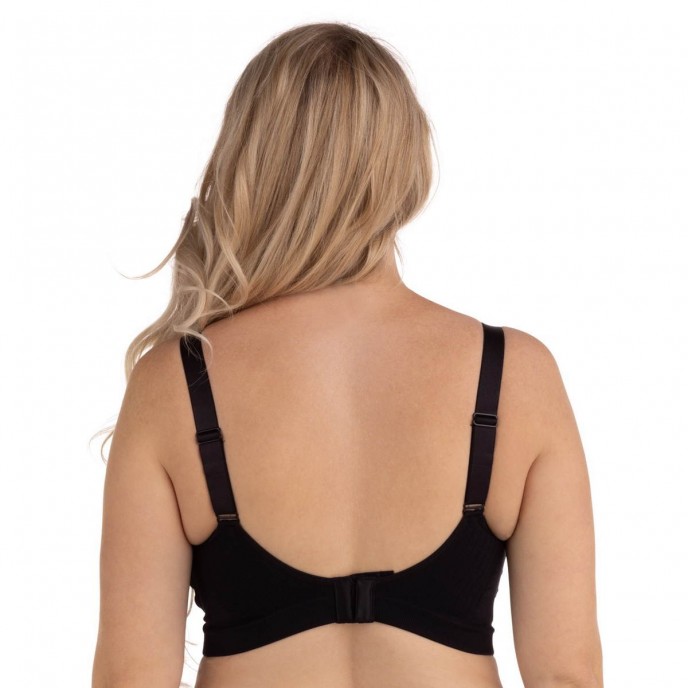 Carriwell Nursing Bra with Carri-Gel Black Medium