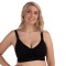 Carriwell Nursing Bra with Carri-Gel Black Medium Carriwell Nursing Bra with Carri-Gel Black Medium