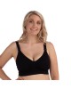 Carriwell Nursing Bra with Carri-Gel Black Medium