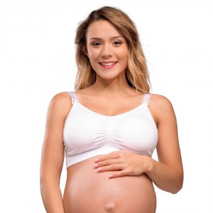 Carriwell Nursing Bra Padded White Small Carriwell Nursing Bra Padded White Small
