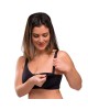 Carriwell Nursing Bra Padded Black Small