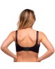 Carriwell Nursing Bra Padded Black Small