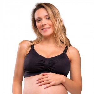 Carriwell Nursing Bra Padded Black Small Carriwell Nursing Bra Padded Black Small