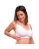 Carriwell Nursing Bra Padded with Carri-Gel White Medium