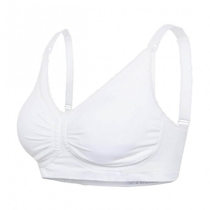 Carriwell Nursing Bra Padded with Carri-Gel White Medium