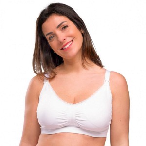 Carriwell Nursing Bra Padded with Carri-Gel White X-Large Carriwell Nursing Bra Padded with Carri-Gel White X-Large