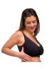 Carriwell Nursing Bra Padded with Carri-Gel Black Large