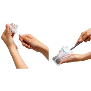 Babyono Bottle and Teat Brush Blue