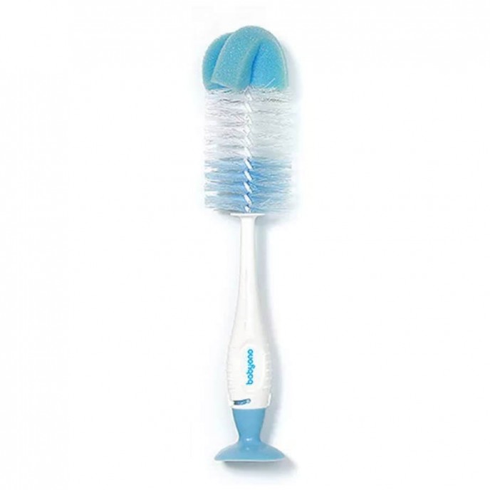Babyono Bottle and Teat Brush Blue Babyono Bottle and Teat Brush Blue