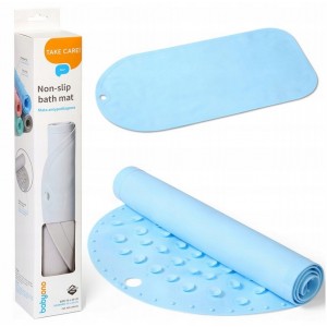 Babyono Non-Slip Bath Mat 70x35cm Blue