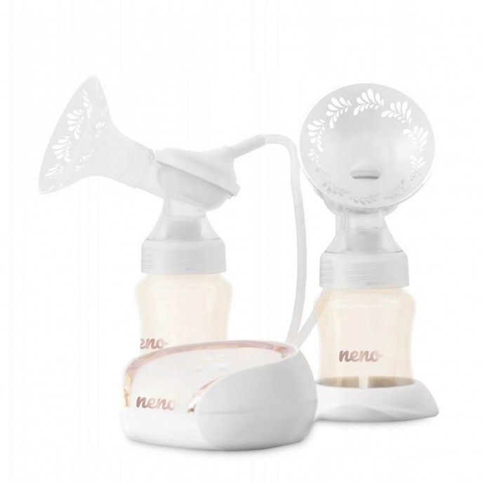 Neno Breast Pump Wireless Double Bianco and Bra Libero