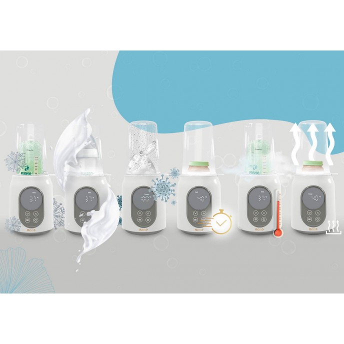 Neno 6 in 1 Bottle Warmer and Steriliser Luna