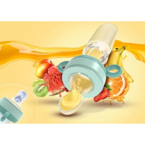Neno Silicone Food Feeder and Spoon Gusto Neno Silicone Food Feeder and Spoon Gusto