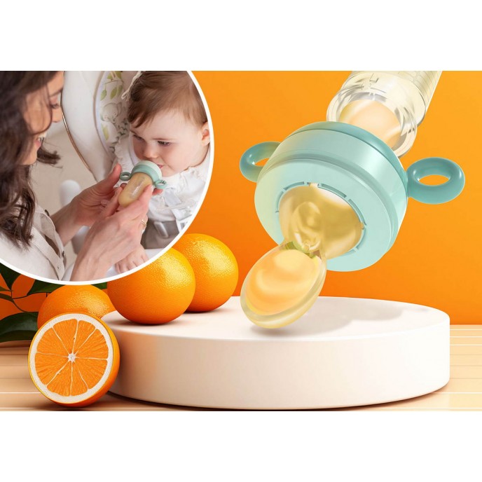 Neno Silicone Food Feeder and Spoon Gusto Neno Silicone Food Feeder and Spoon Gusto