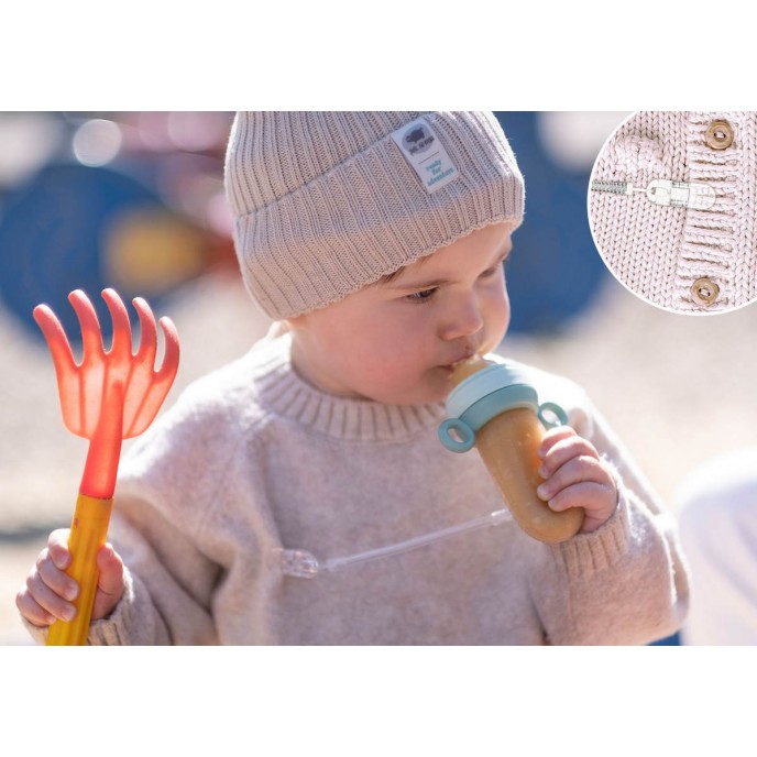 Neno Silicone Food Feeder and Spoon Gusto Neno Silicone Food Feeder and Spoon Gusto
