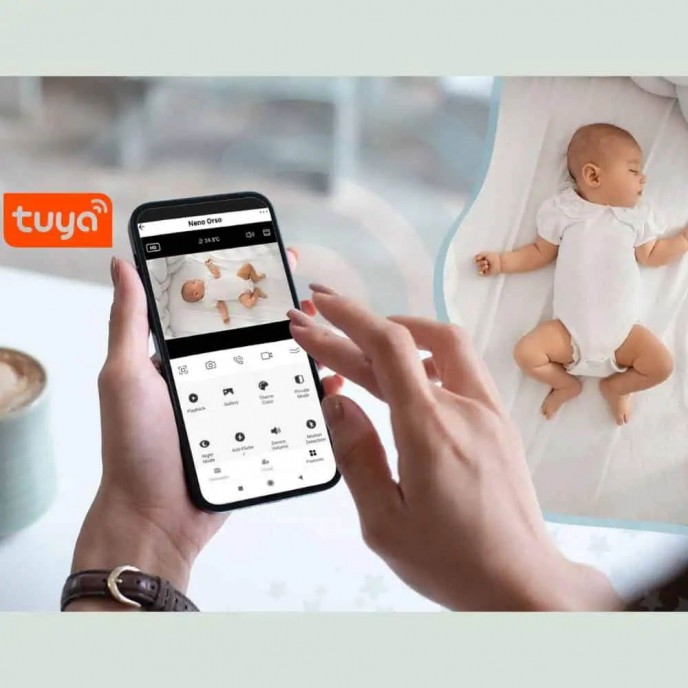 Neno Baby Monitor Wifi IP Smart Orso Neno Baby Monitor Wifi IP Smart Orso