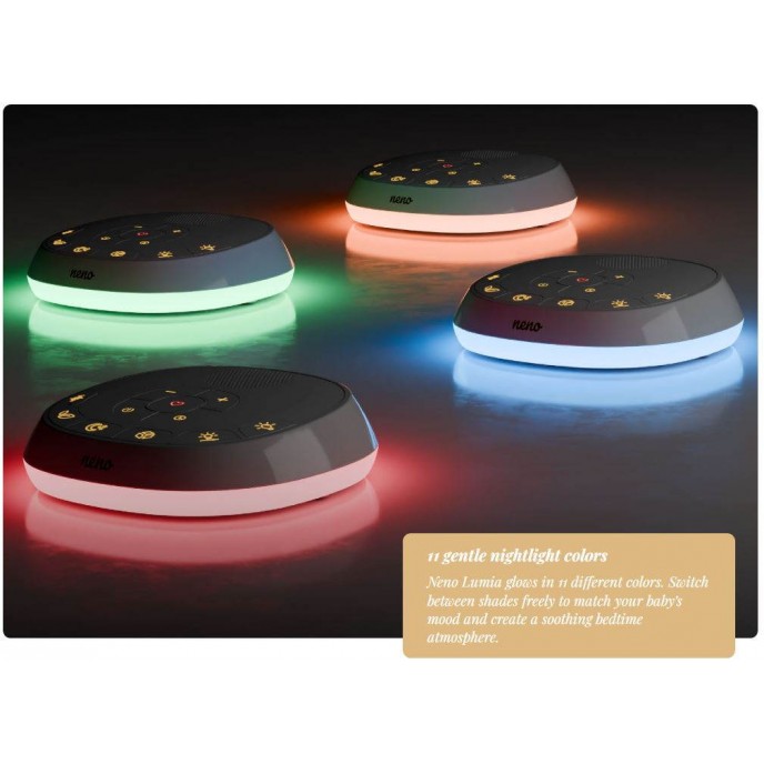 Neno White Noise, Night Light and Heartbeat Probe Lumia Neno White Noise, Night Light and Heartbeat Probe Lumia