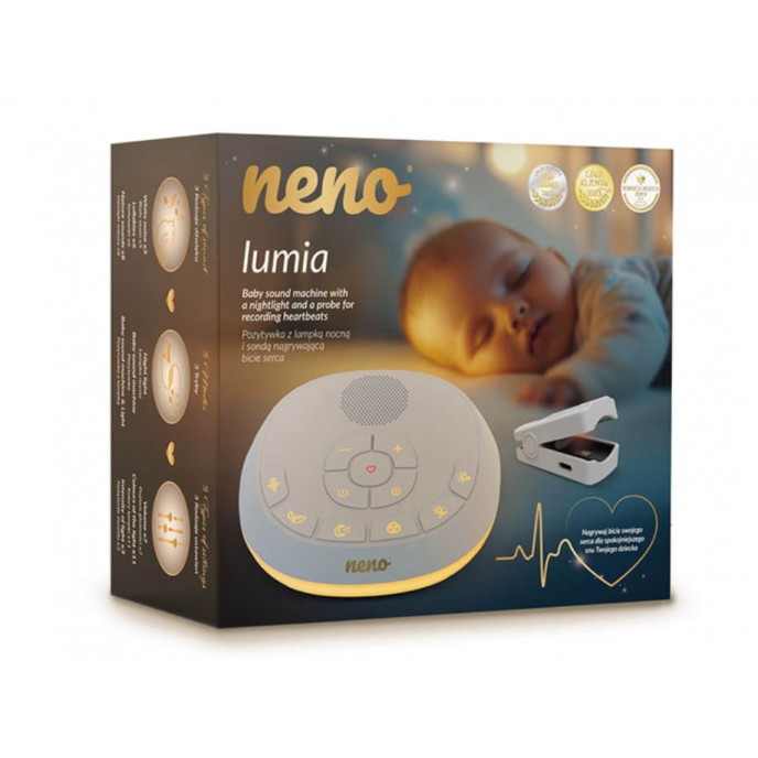 Neno White Noise, Night Light and Heartbeat Probe Lumia Neno White Noise, Night Light and Heartbeat Probe Lumia