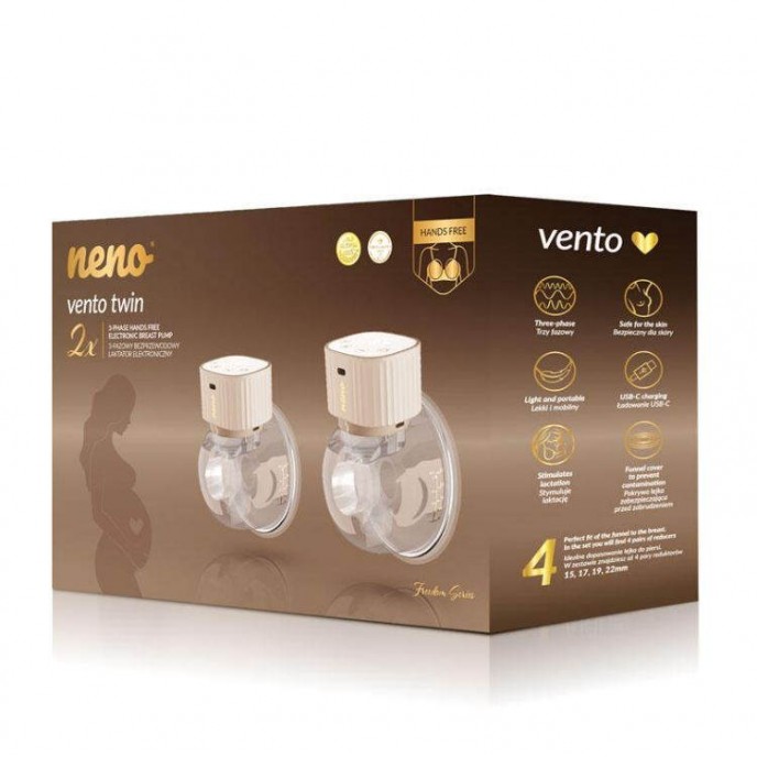 Neno Breast Pump Wearable Vento Twin Neno Breast Pump Wearable Vento Twin