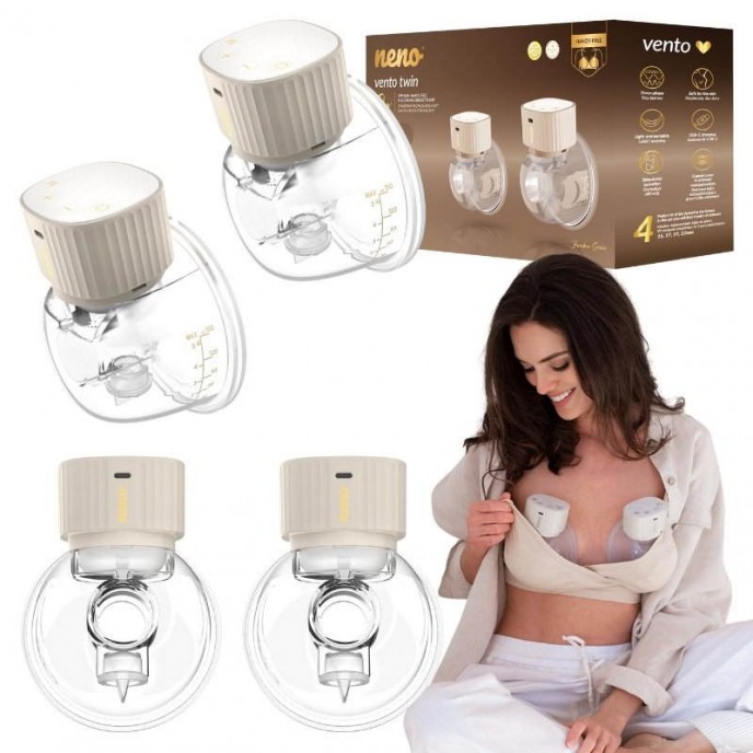 Neno Breast Pump Wearable Vento Twin Neno Breast Pump Wearable Vento Twin