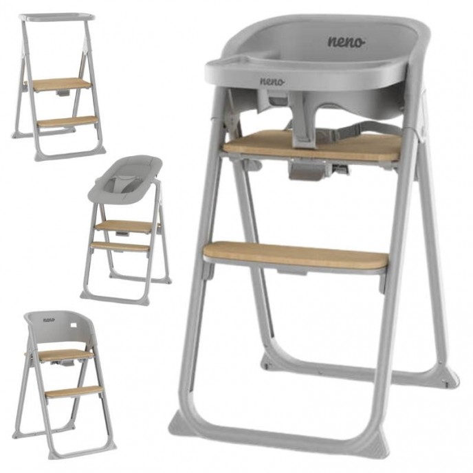 Neno Highchair 4 in 1 Sapori Grey