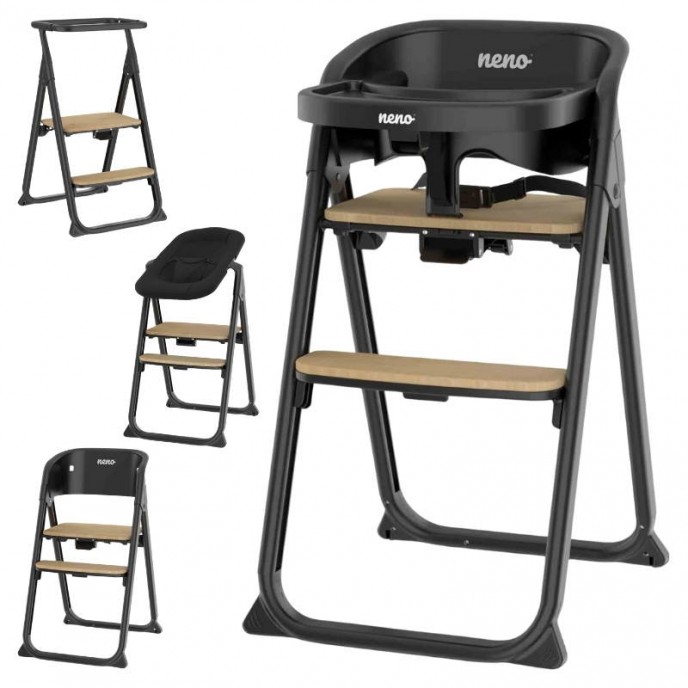 Neno Highchair 4 in 1 Sapori Black