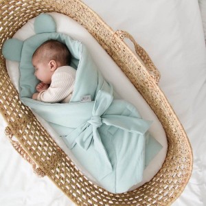Tiny Star Babyhorn Swaddle Blanket Smoky Tiny Star Babyhorn Swaddle Blanket Smoky